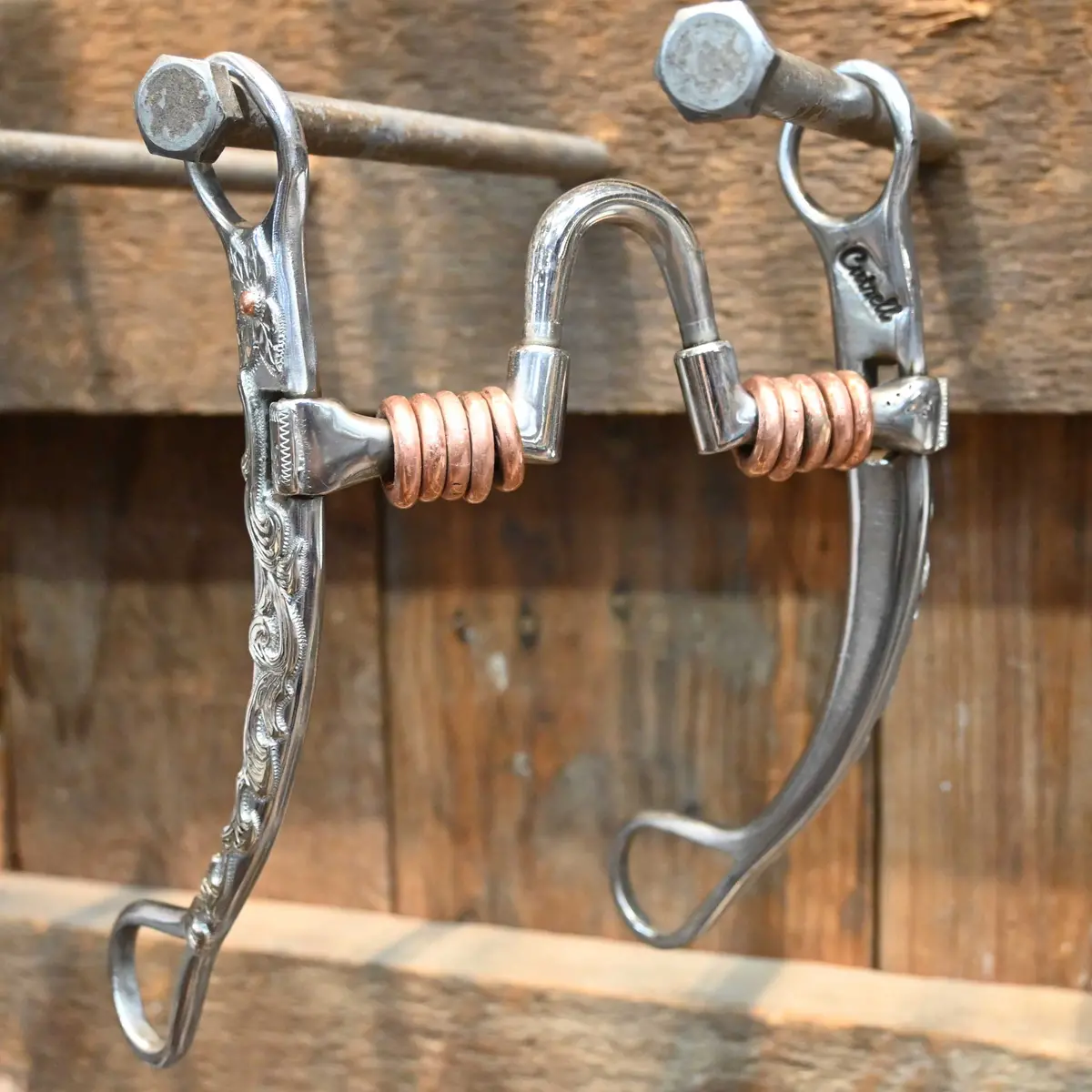 Cutrell Silver Mounted Correction With Copper Rings Bit 1