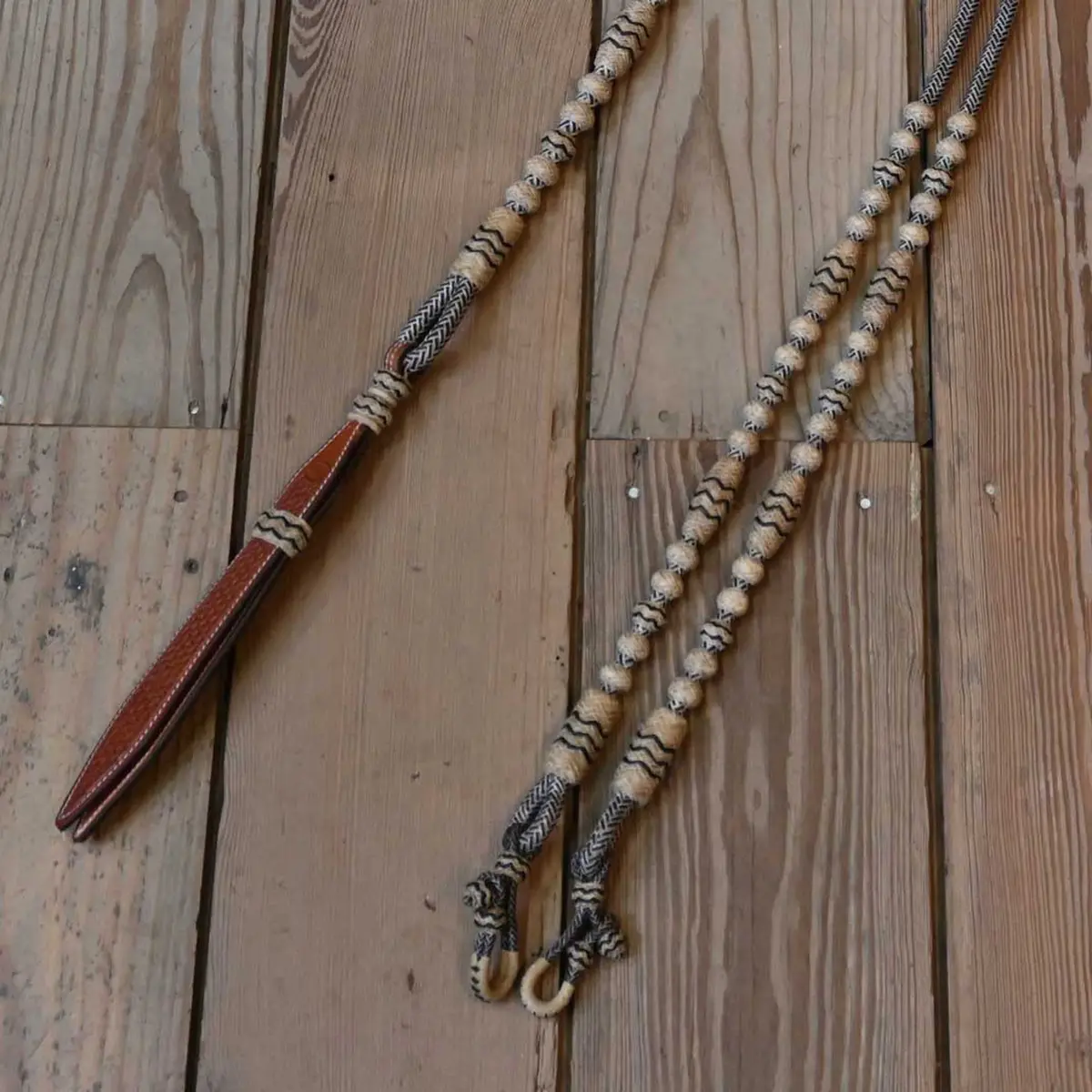 Handmade Jose Ortiz Rawhide Romel Reins 1