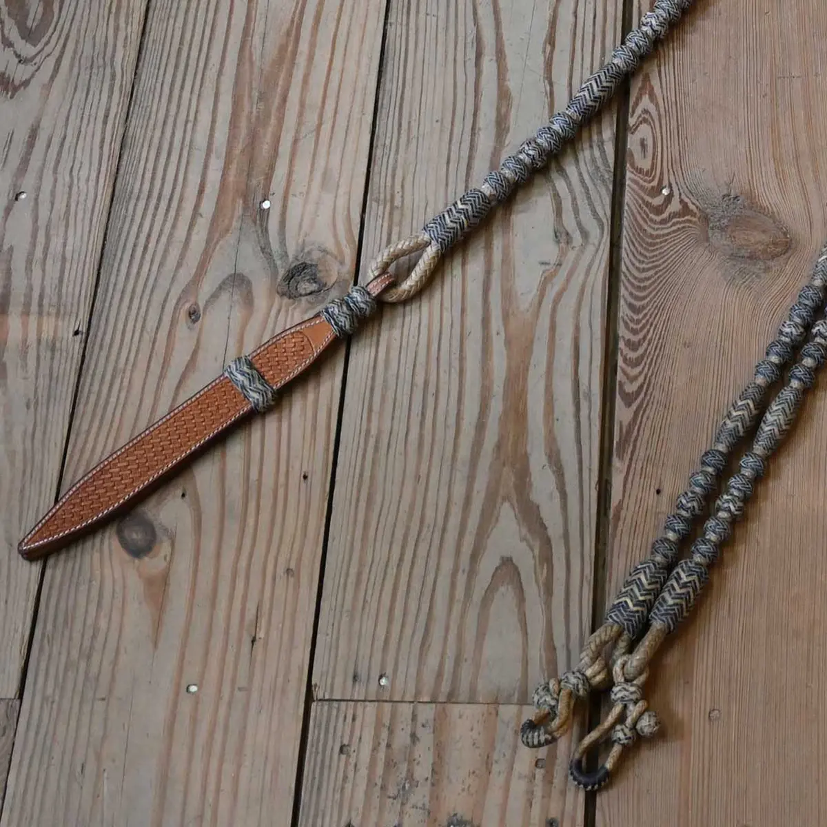 Jose Ortiz Handmade Rawhide Romel Reins 1