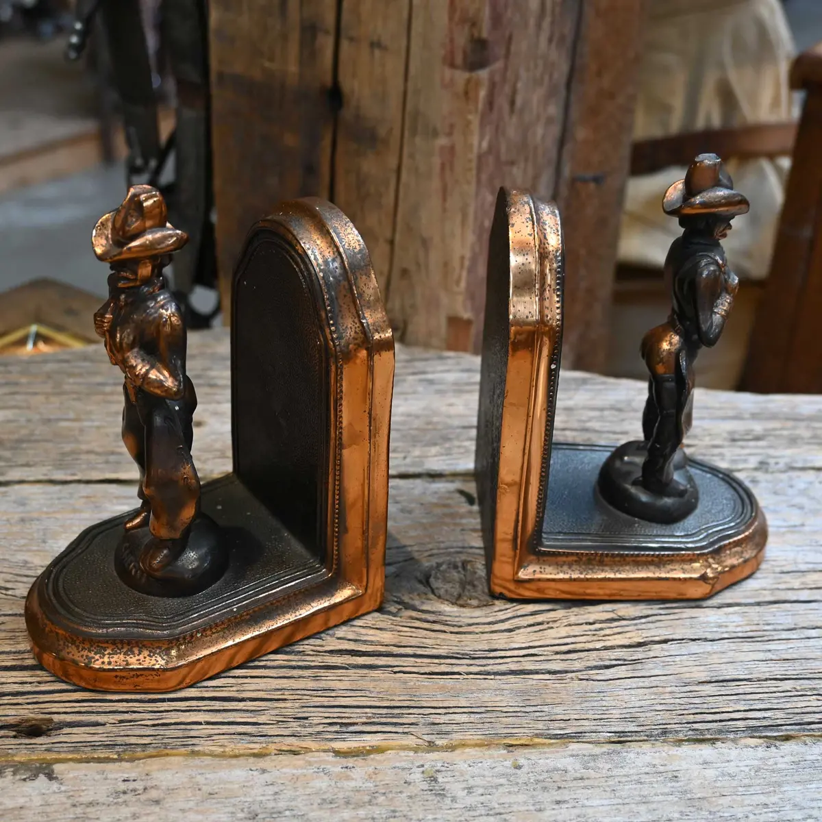 Vintage Dodge Inc. Old West Sheriff Bookends 2