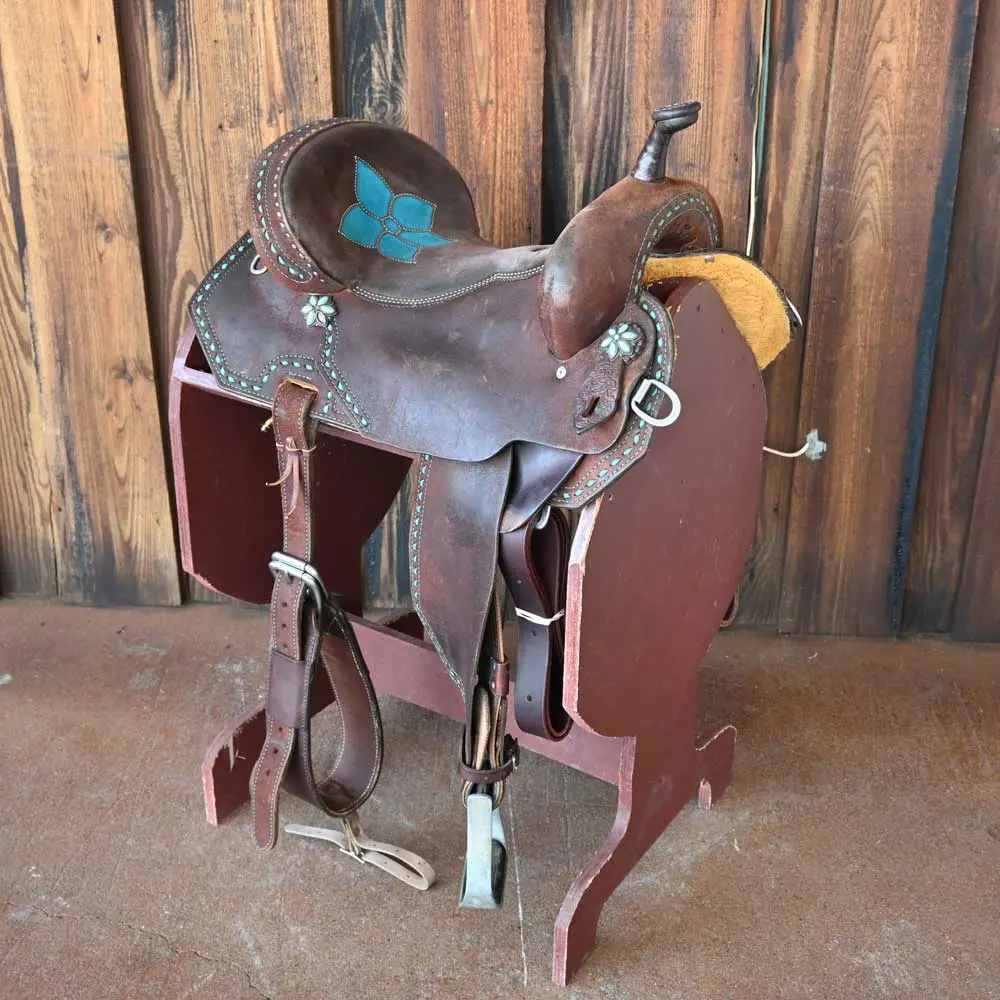 15" Used Double J Pozzi Pro Barrel Saddle 1