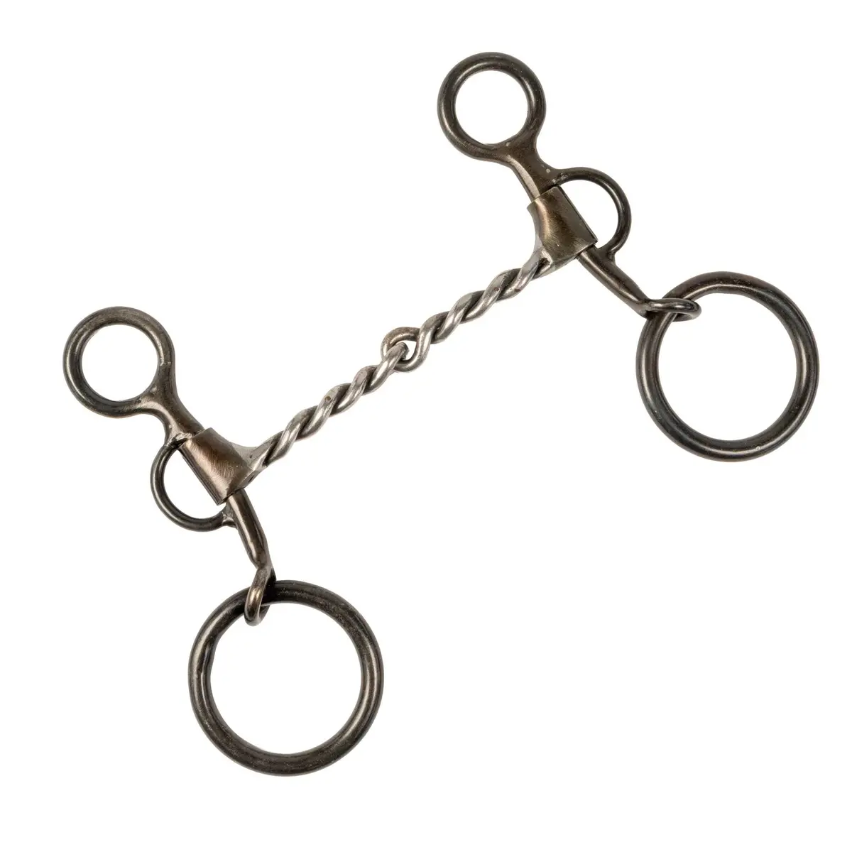 Dutton Old Cowboy Twisted Wire Snaffle Bit 1