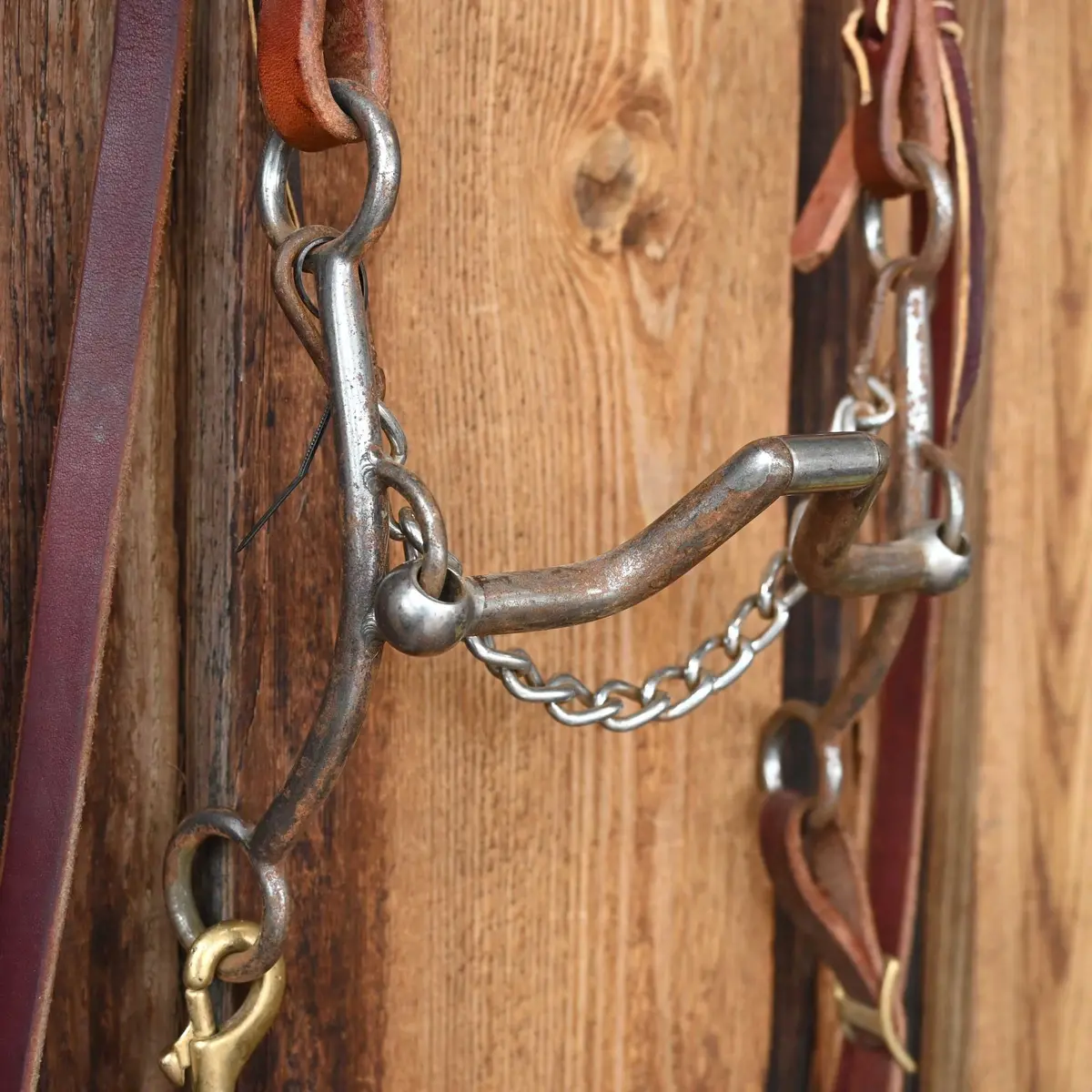 Flaharty Hinge Port Bridle Rig W/Single Ear Headstall 1