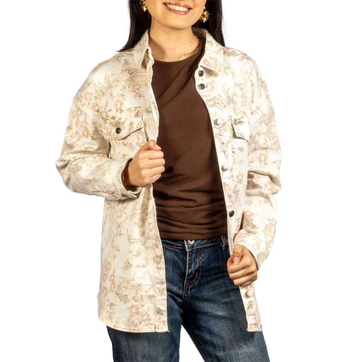 Sadina Stretch Twill Top 1