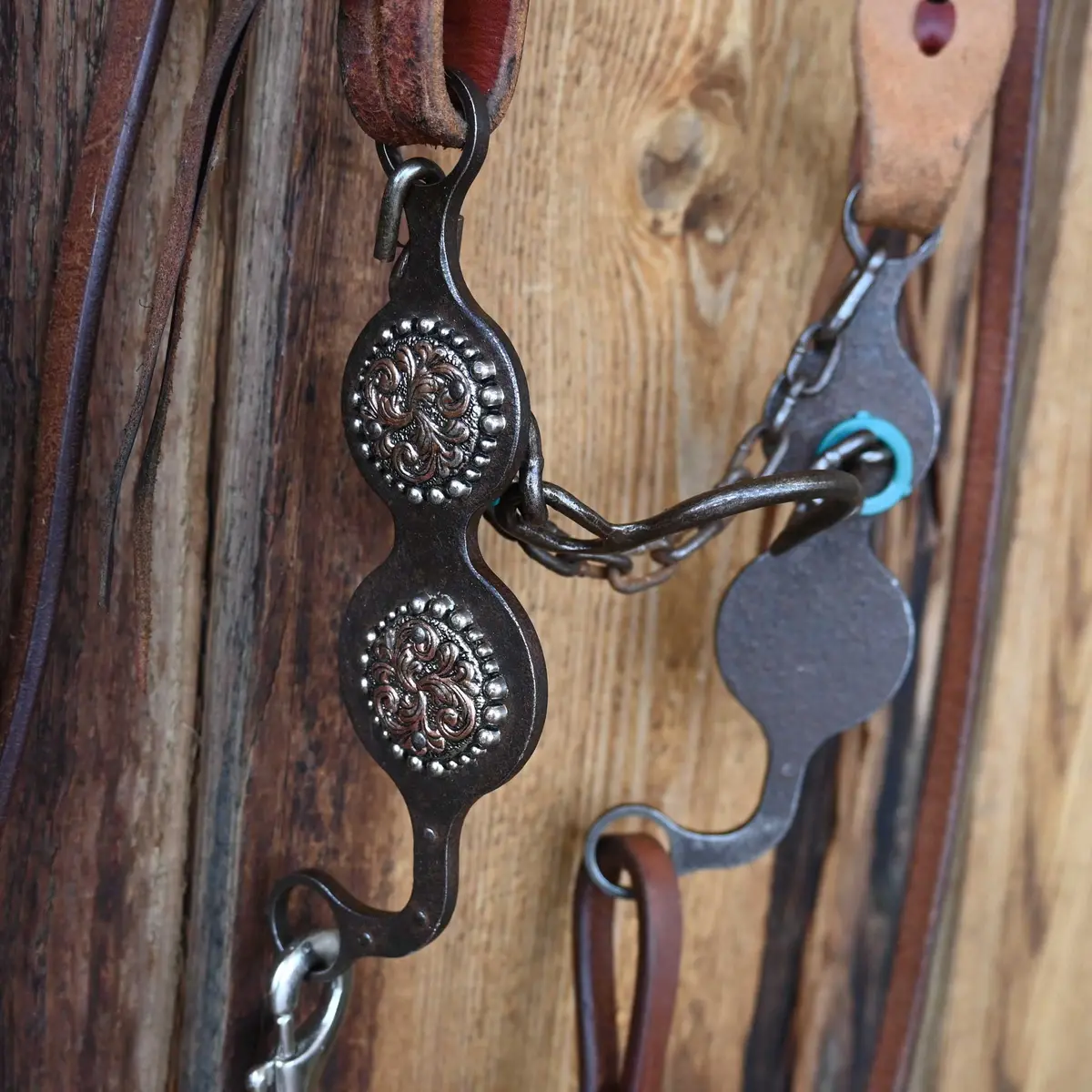 Petska Ported Chain Bridle Rig W/Single Ear Headstall 1