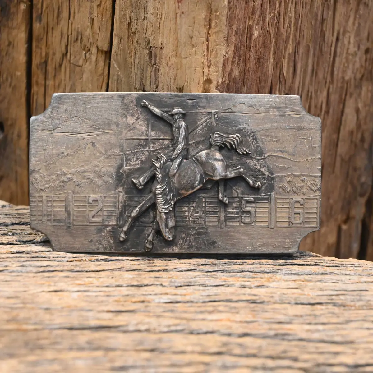 Comstock Ar Bronc Belt Buckle 1