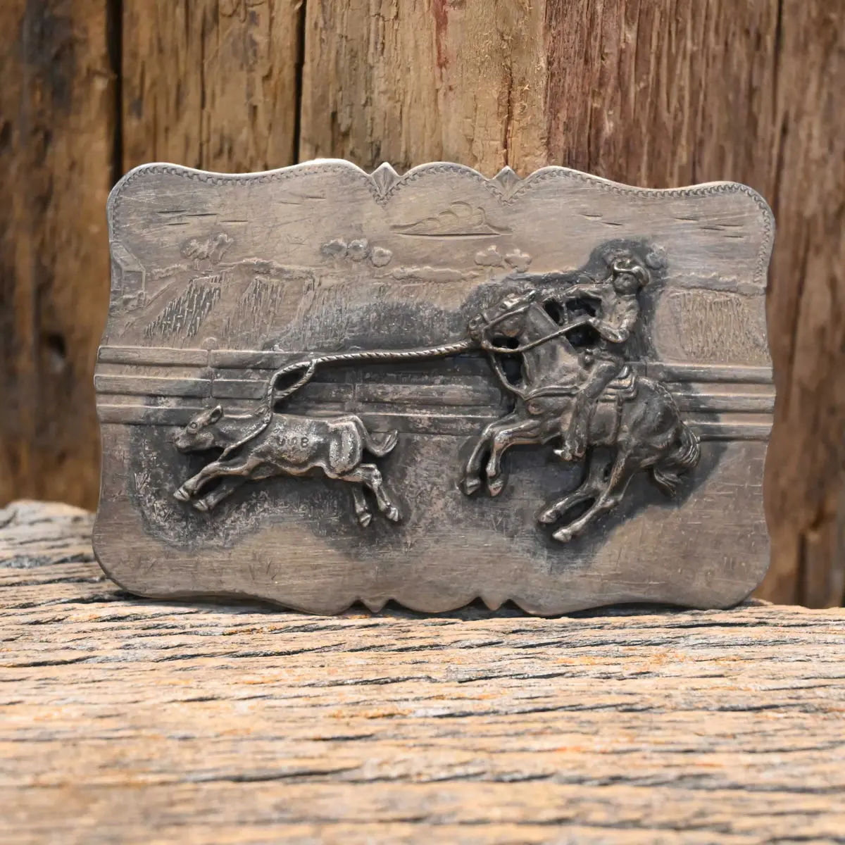 Comstock Calf Roper Belt Buckle 1