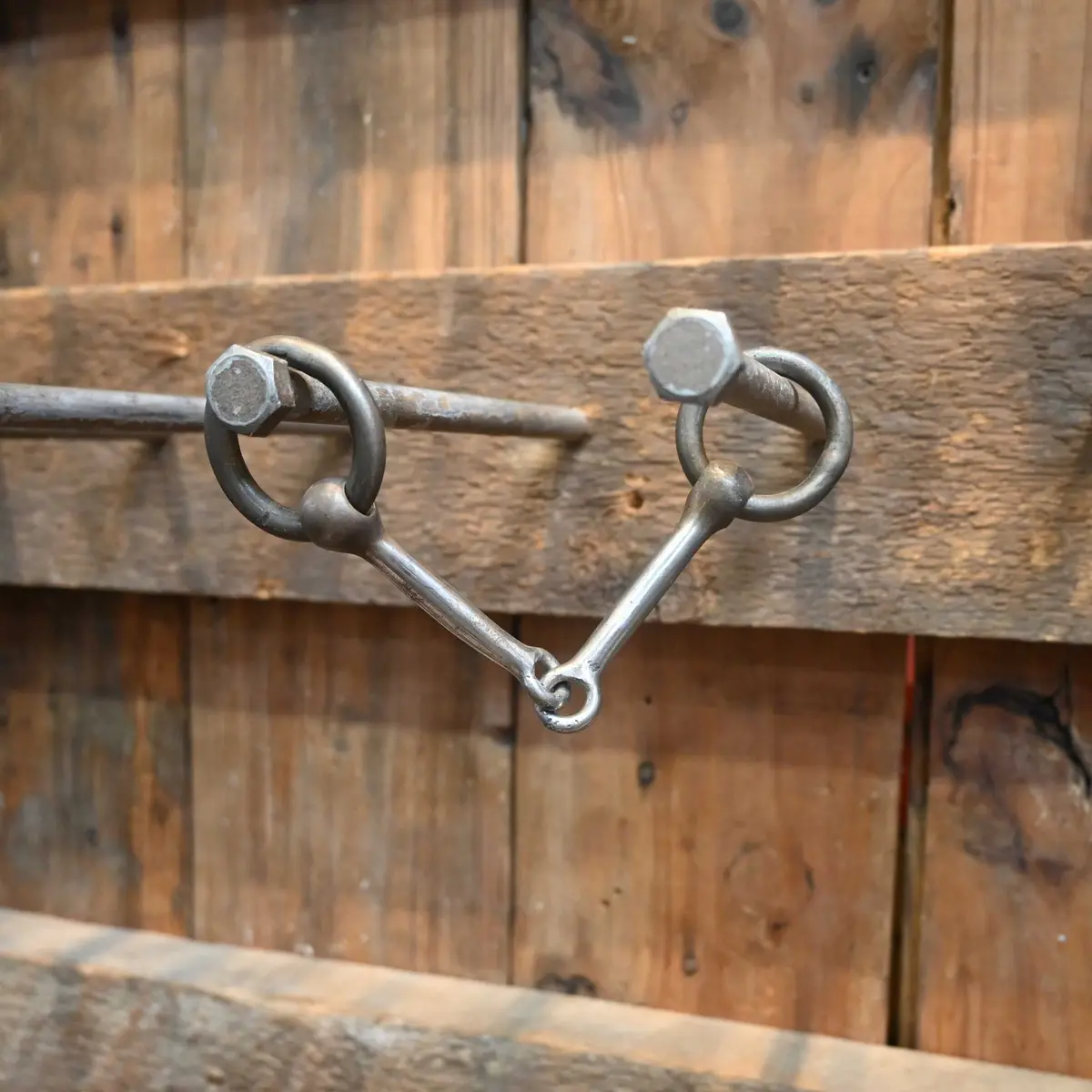 O-Ring Snaffle W/ Copper Inlay Bit 1