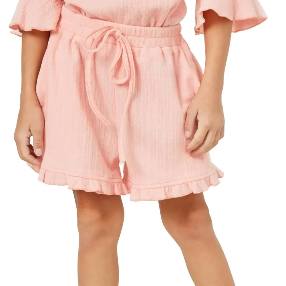 *Hayden Girl's Ruffle Knit Shorts - Final Sale - Xl 1