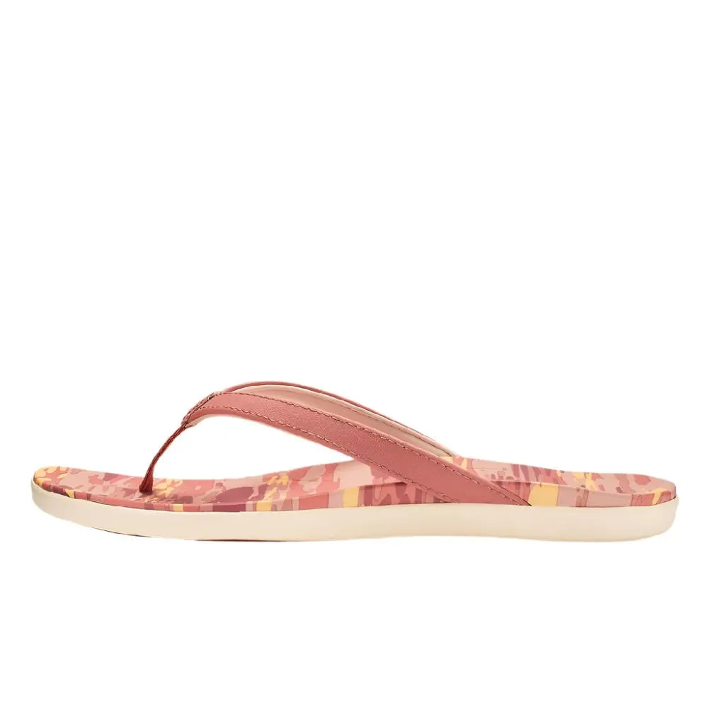 Olukai Women's Ho‘Ōpio Hau Wai Camo Sandal 1