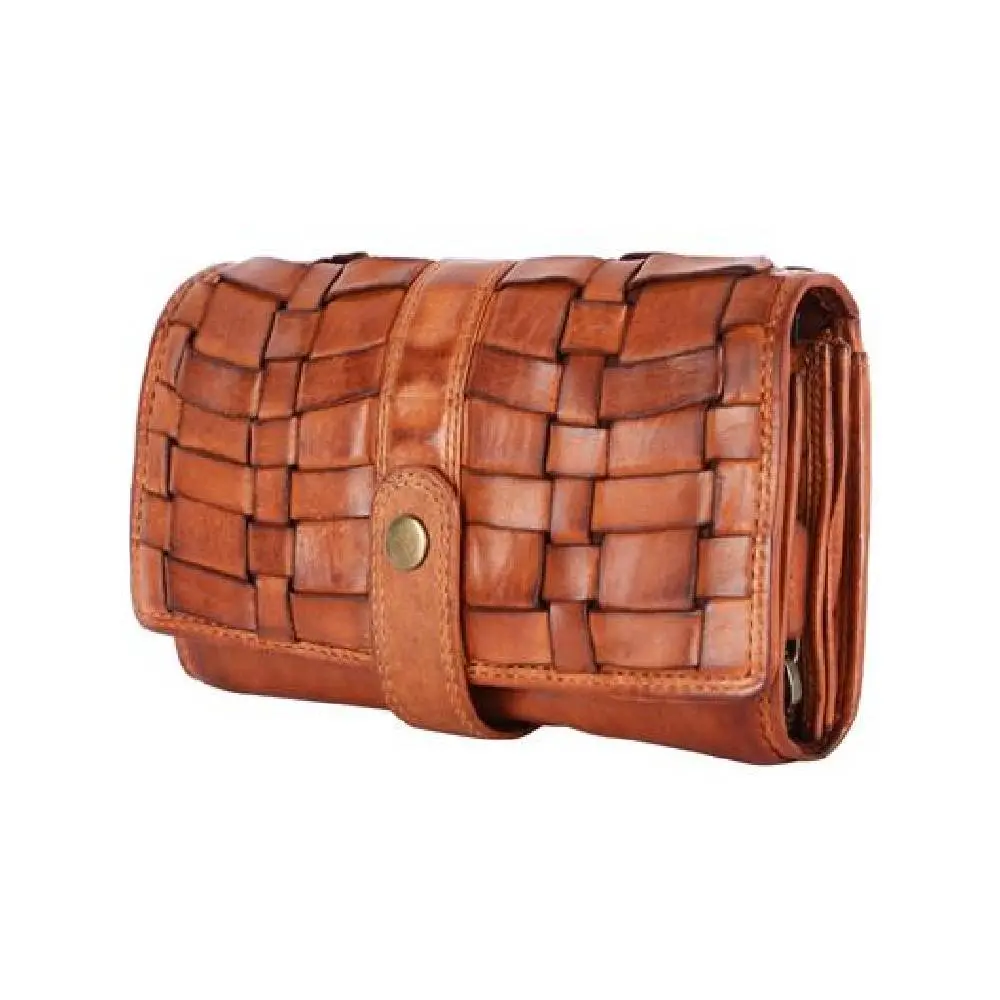 Spaghetti Western Basketweave Organizer Wallet 1