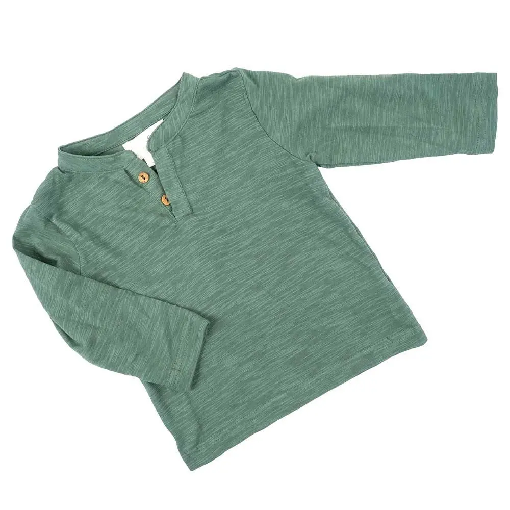 *Poppet & Fox Boy's Henley Tee - Final Sale 1