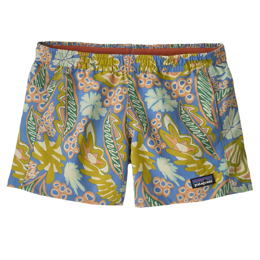 Patagonia Girl's 4" Lined Baggies Shorts 1