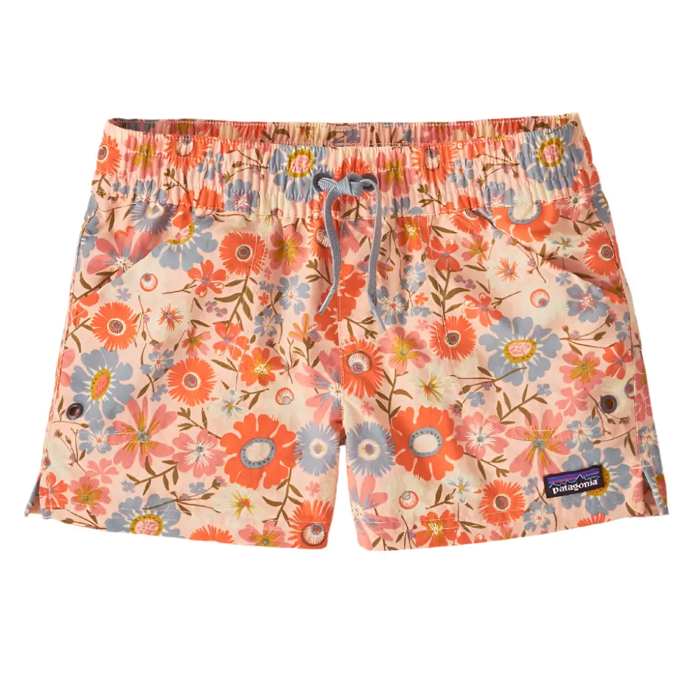 Patagonia Girl's 3" Costa Rica Baggies Shorts 1