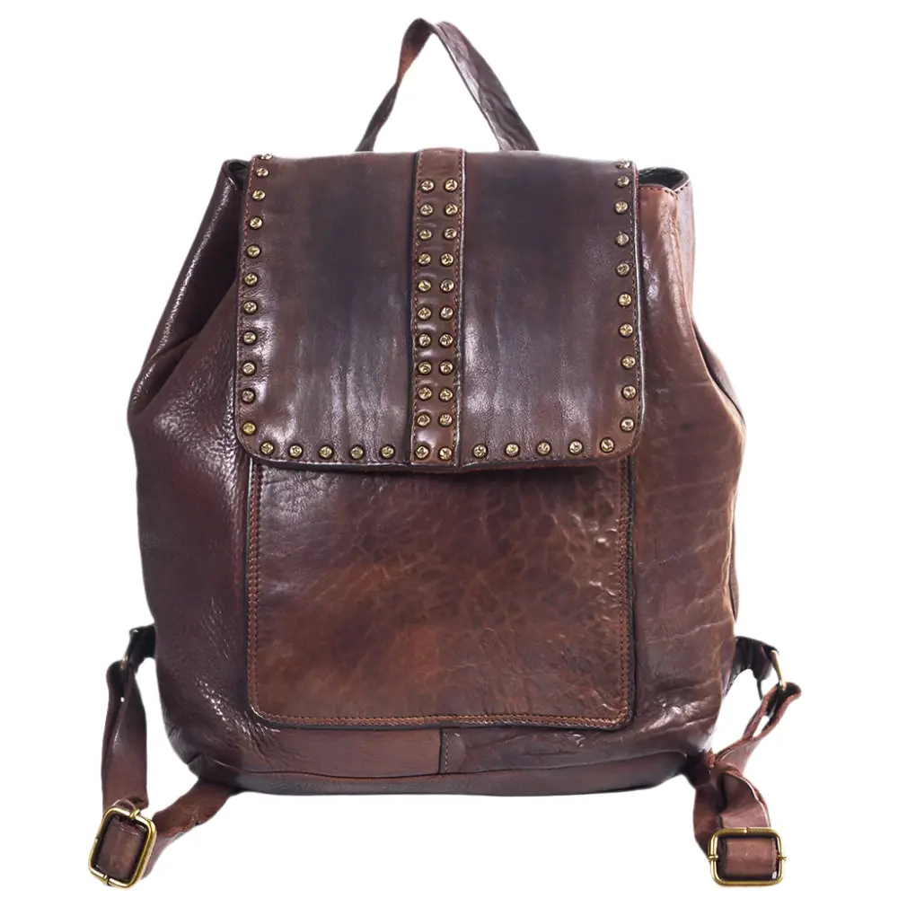 Spaghetti Western Leather Studded Backpack 1