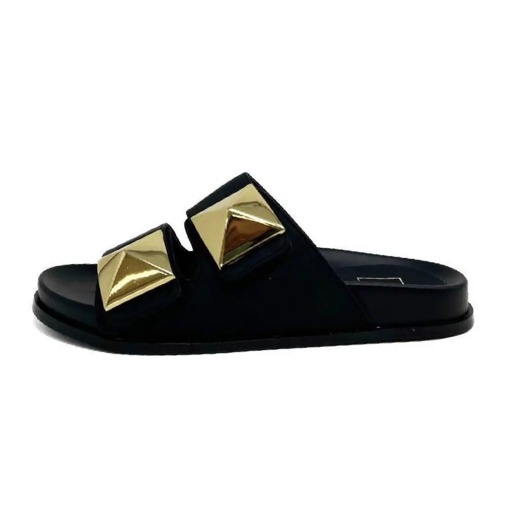 Shushop Bernarda Sandal - Black Matte 1