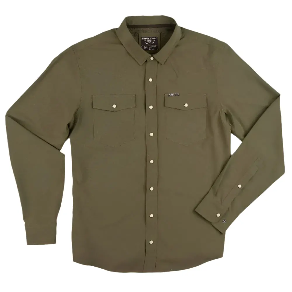 Stockyard Supply Men's The Ranger Pearl Snap Shirt - Final Sale 1