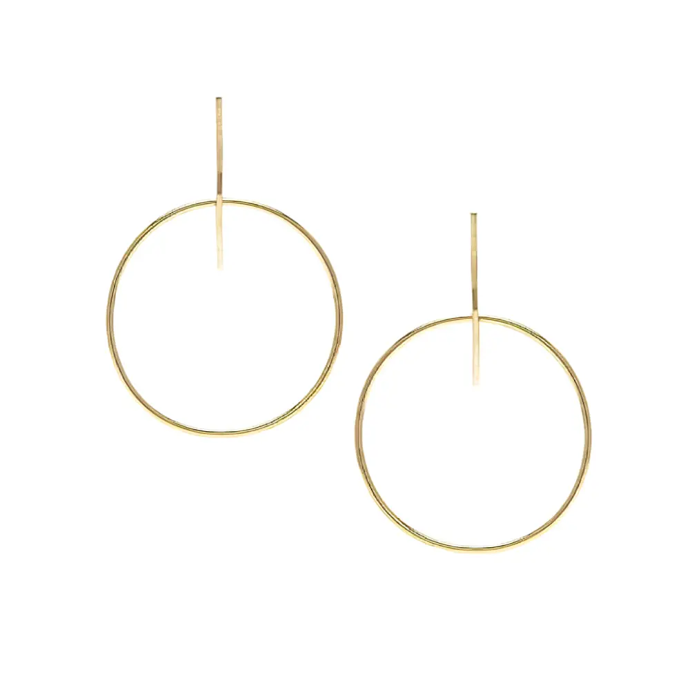 Sabrina Gold Earrings 1