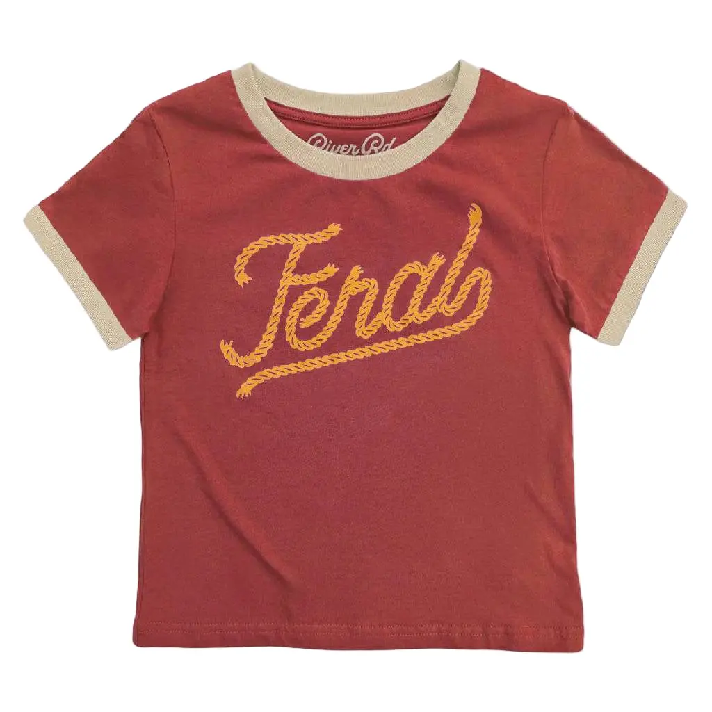 River Road Toddler Feral Vintage Ringer Tee 1