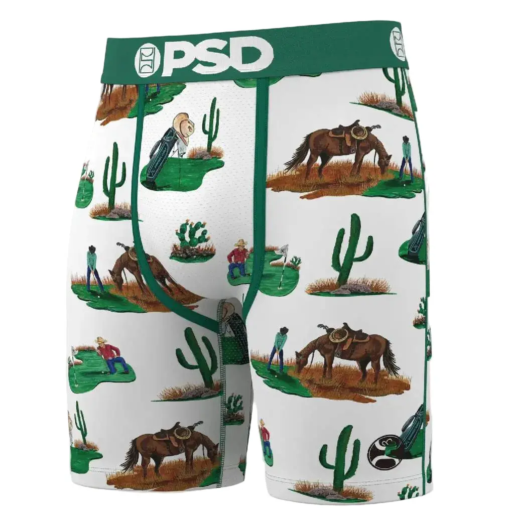 Psd Hooey Men's Cowboy Golf Boxer Brief 1