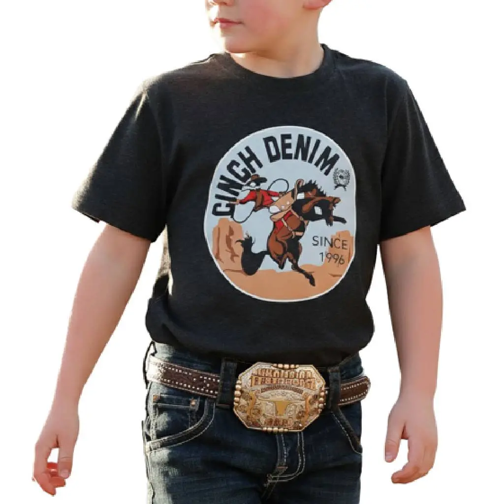 Cinch Boy's Bronc Tee 1