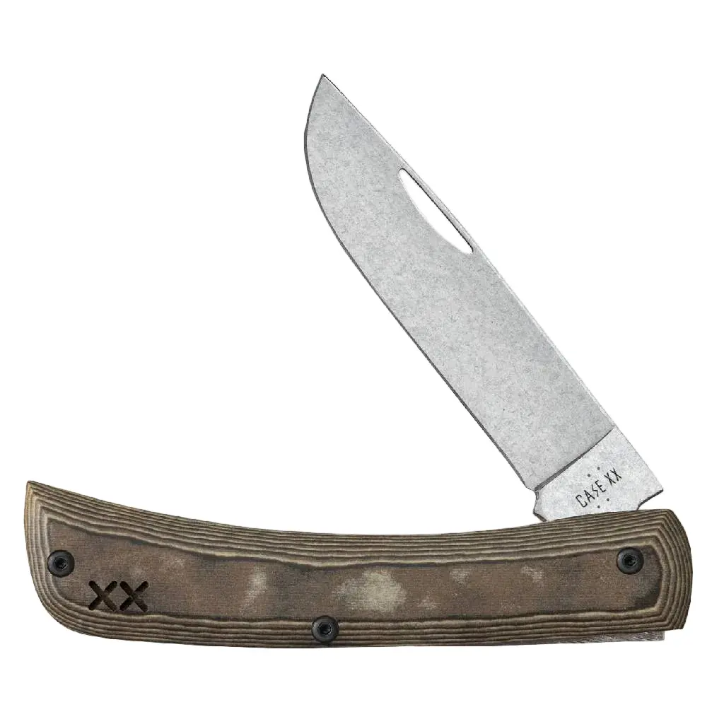 Case Crossroads Black & Tan Richlite® Sod Buster Jr 1