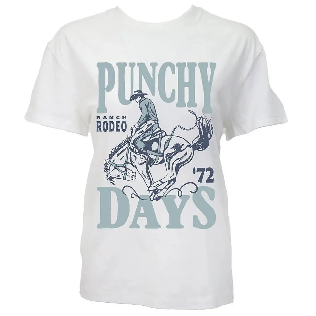 Hooey Girl's Punchy Days White Tee 1