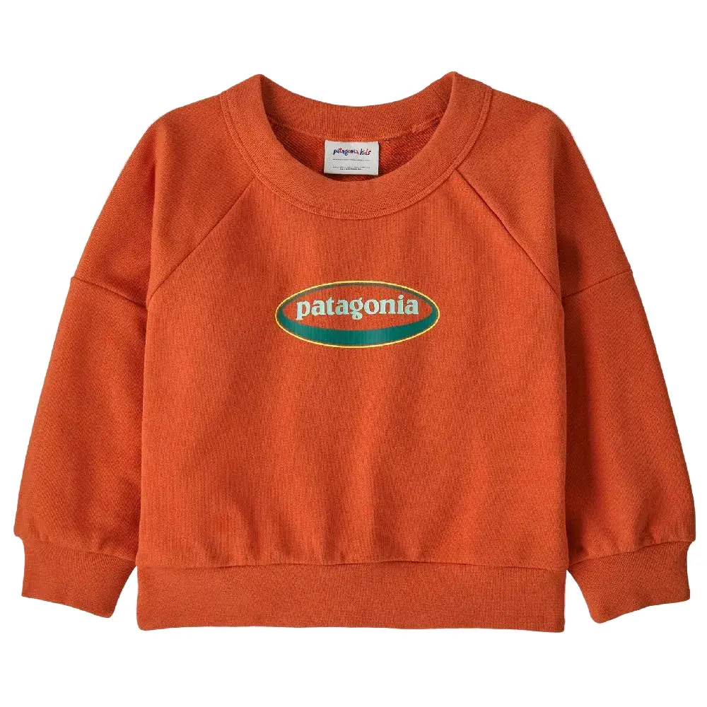 Patagonia Baby Crew Sweatshirt - '95 Oval Logo Tropiclimb 1