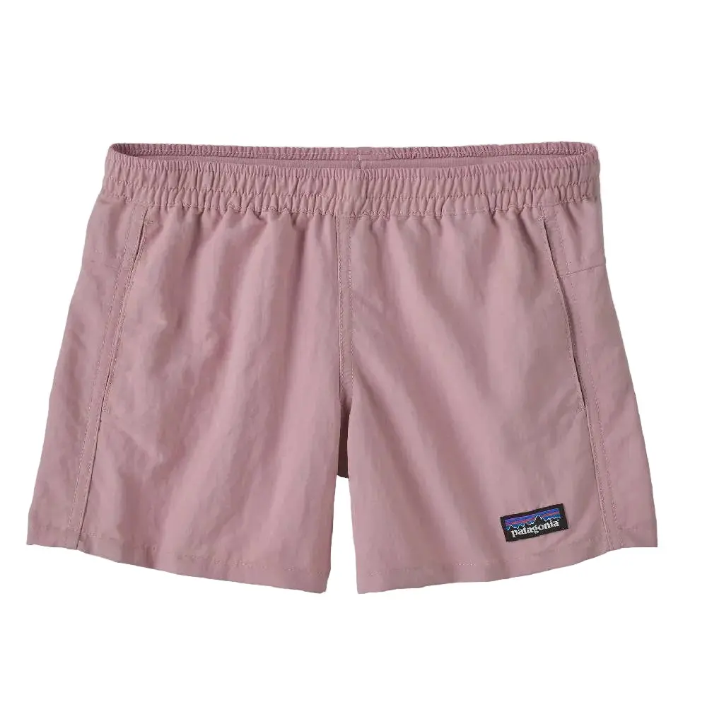Patagonia Kid's Unlined Baggies Shorts 4" - Quiet Violet 1