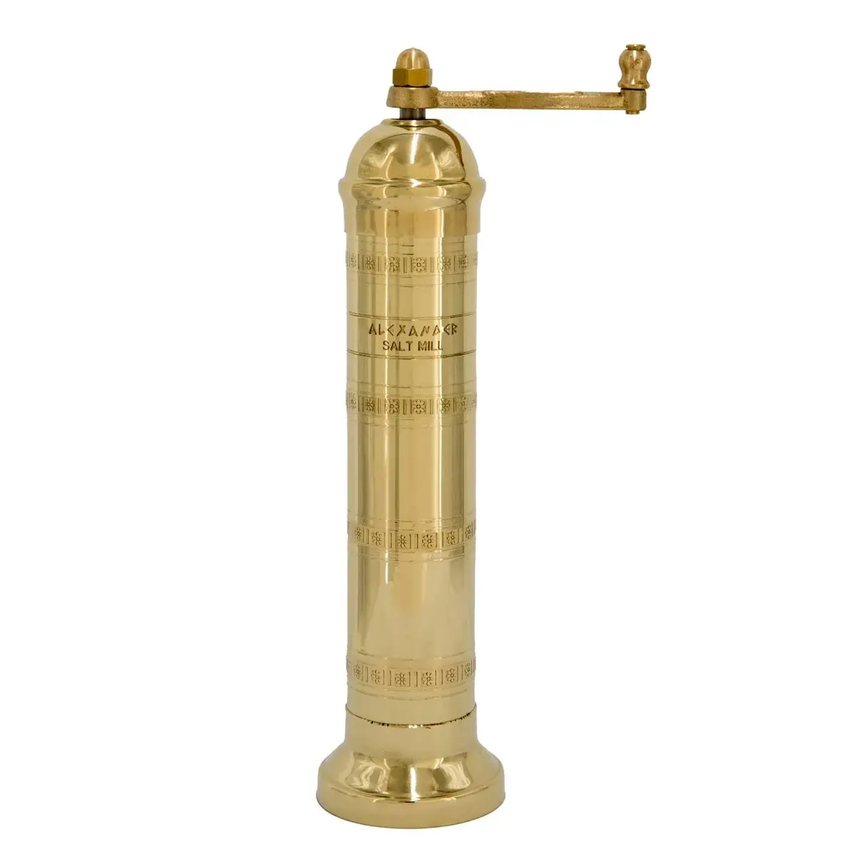 The Original Brass Mill 9" Salt Grinder 1