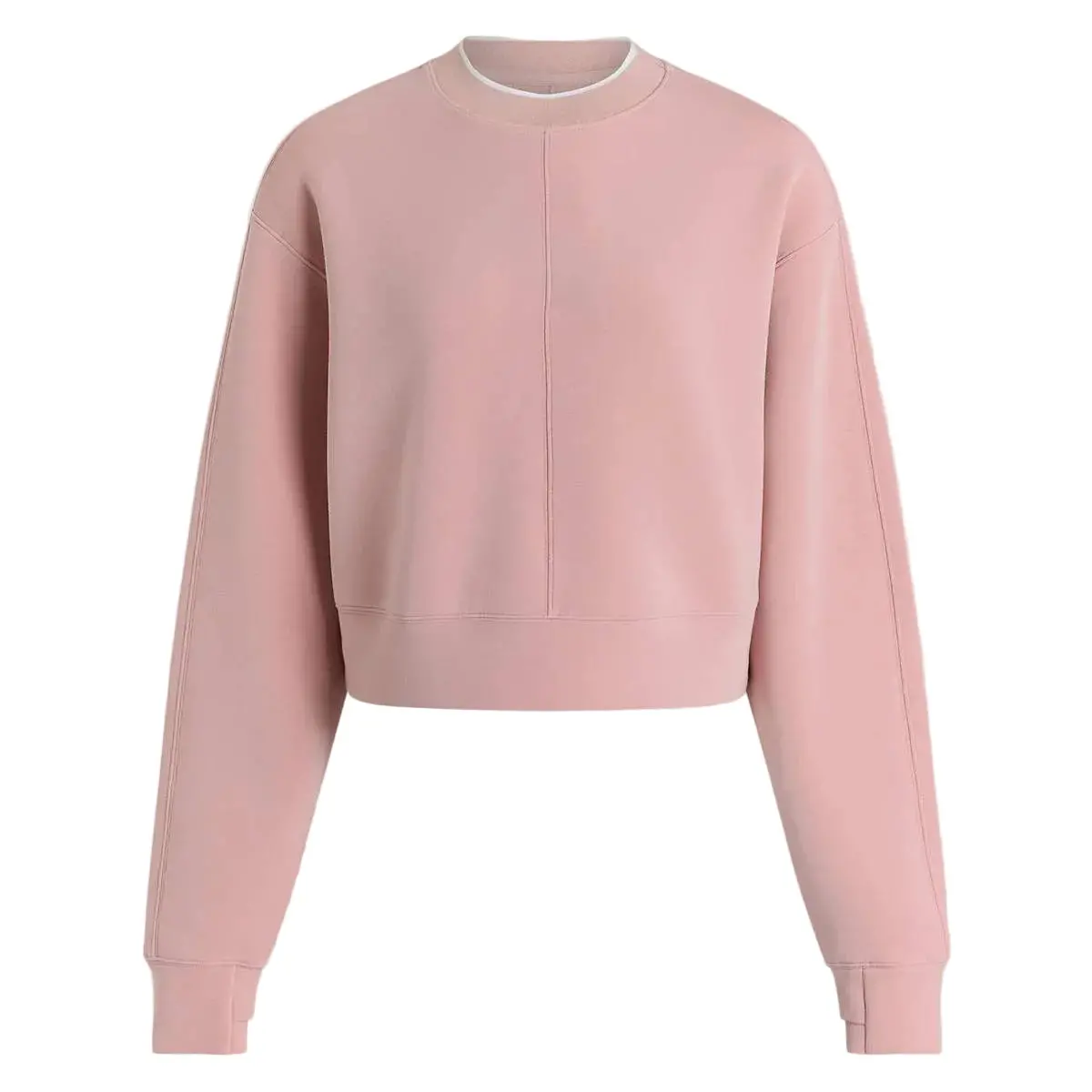 Tasmin Cropped Zephyr Mauve Sweater 1