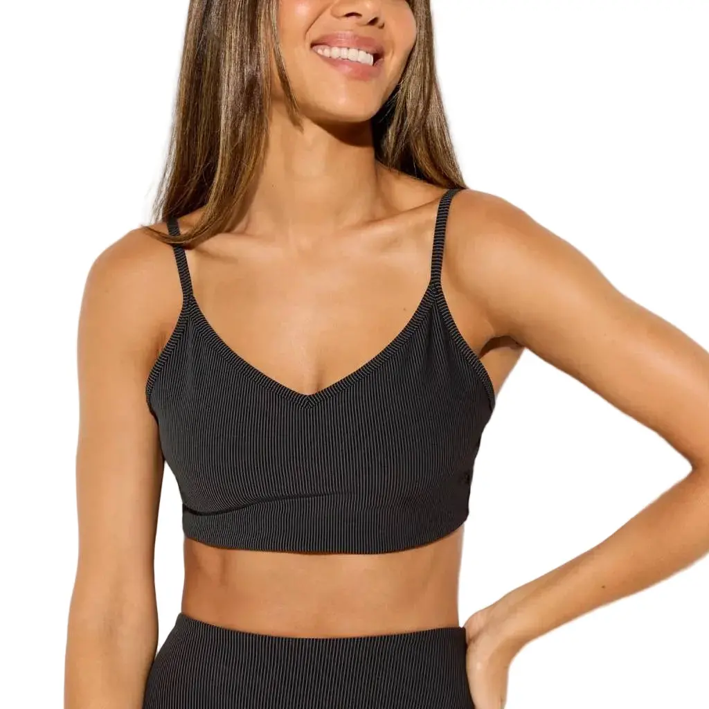 Spiritual Gangster Auralight Ariar Black Bra 1