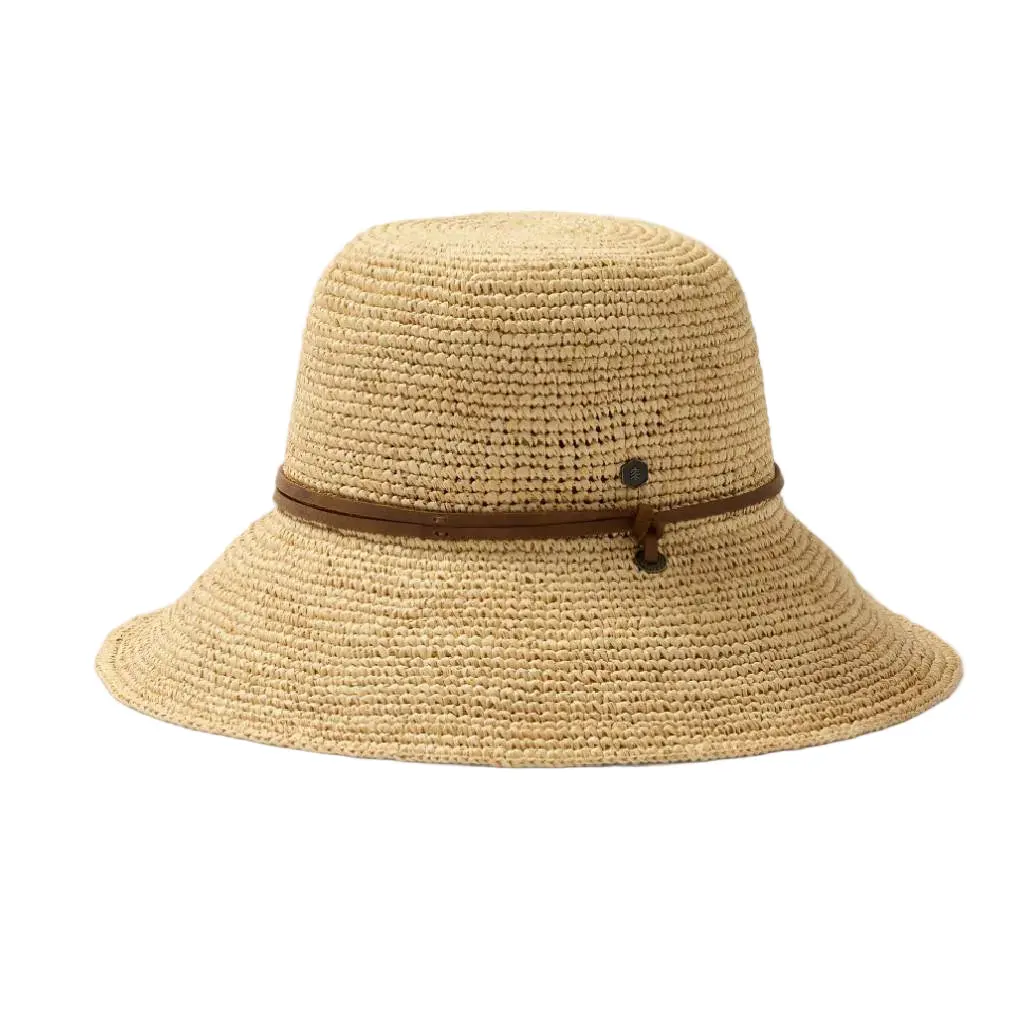 Hemlock Bondi Packable Raffia Bucket Hat - Natural 1