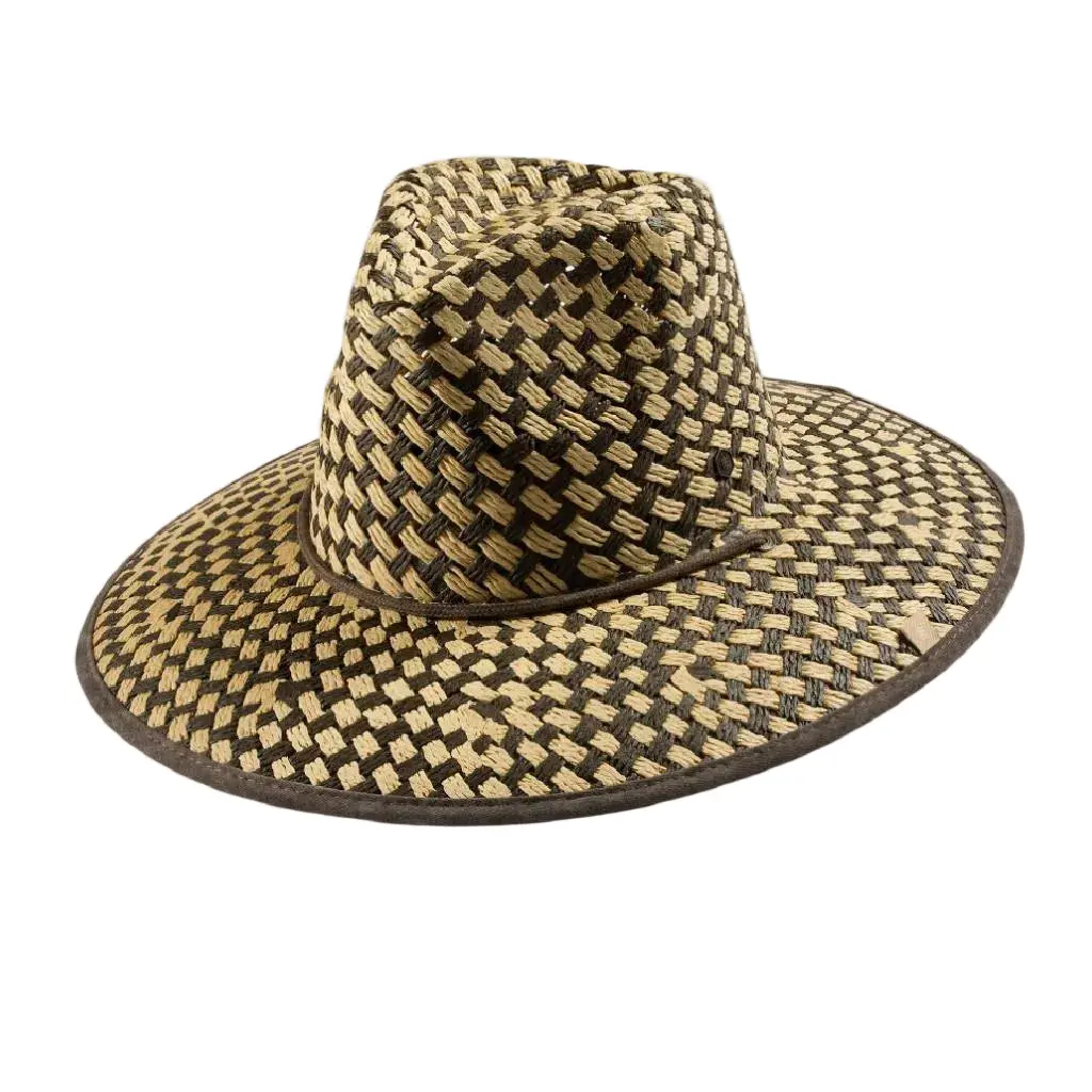 Hemlock Lana Lifeguard Straw Hat - Brown 1