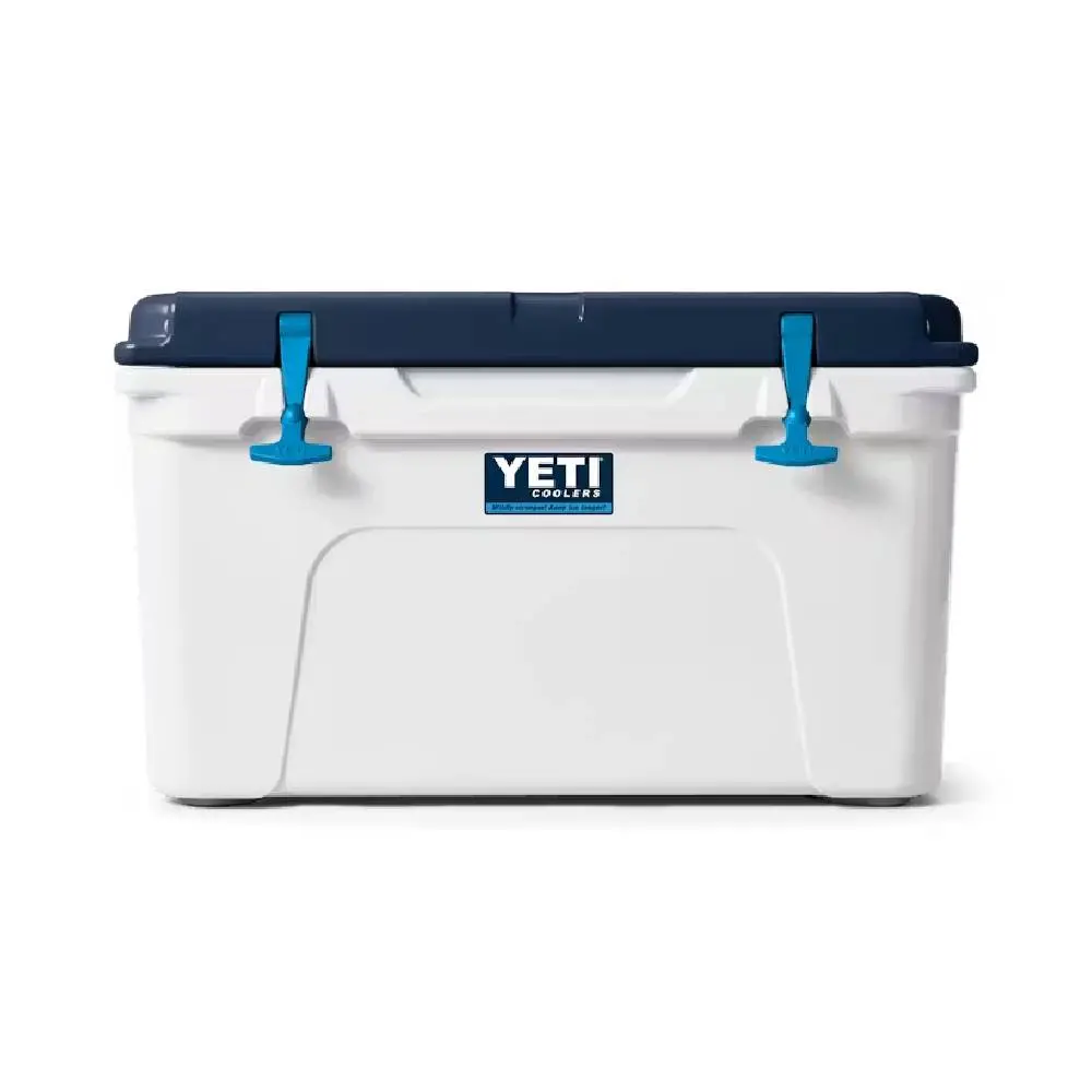 Yeti Tundra 45 Hard Cooler - White/Blue 1