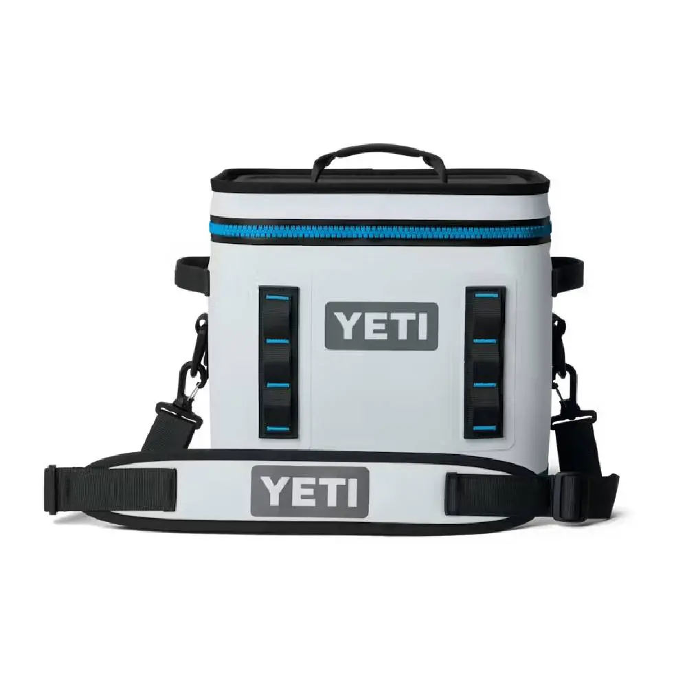 Yeti Hopper Flip 12 Soft Cooler - Fog Gray/Blue 1