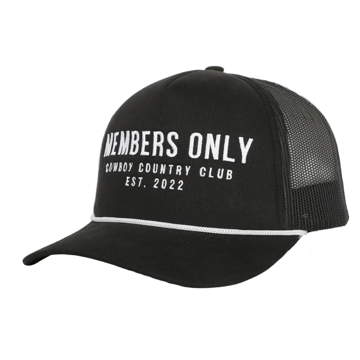 Cowboy Country Club Cowgirl Trucker Hat 1