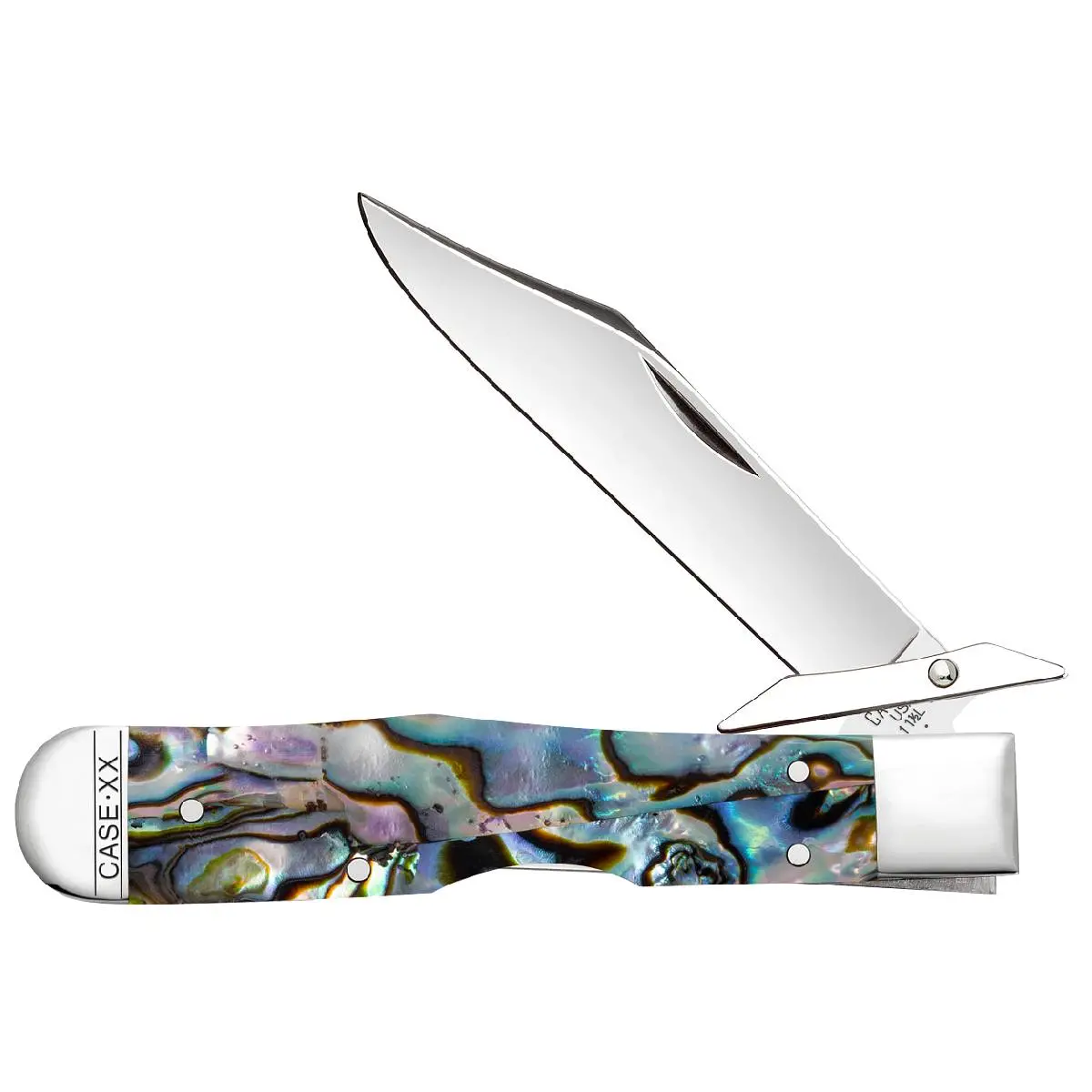Case Abalone Cheetah Cub Knife 1