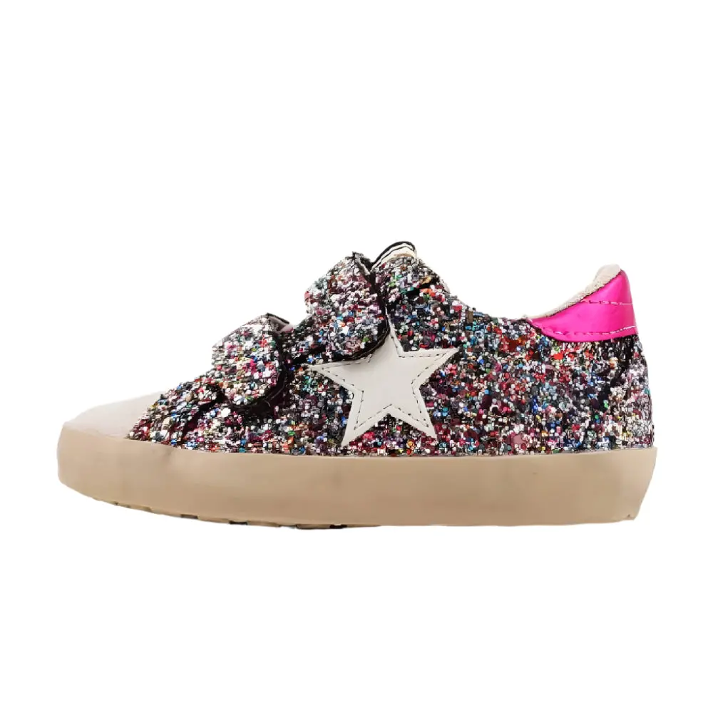 Shushop Toddler Sunny Mini Sneaker - Multi Sparkle 1