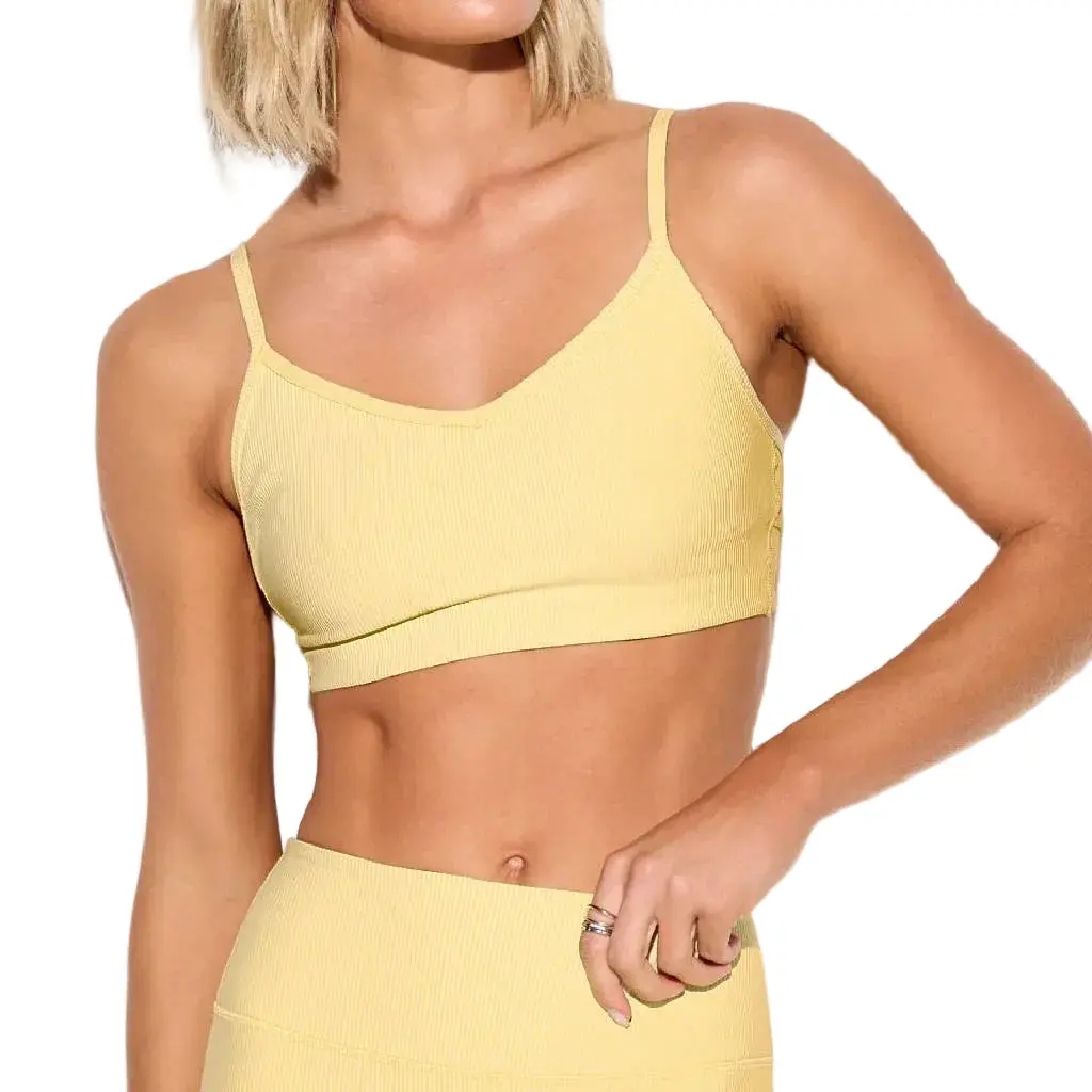 Spiritual Gangster Auralight Ariar French Vanilla Bra 1