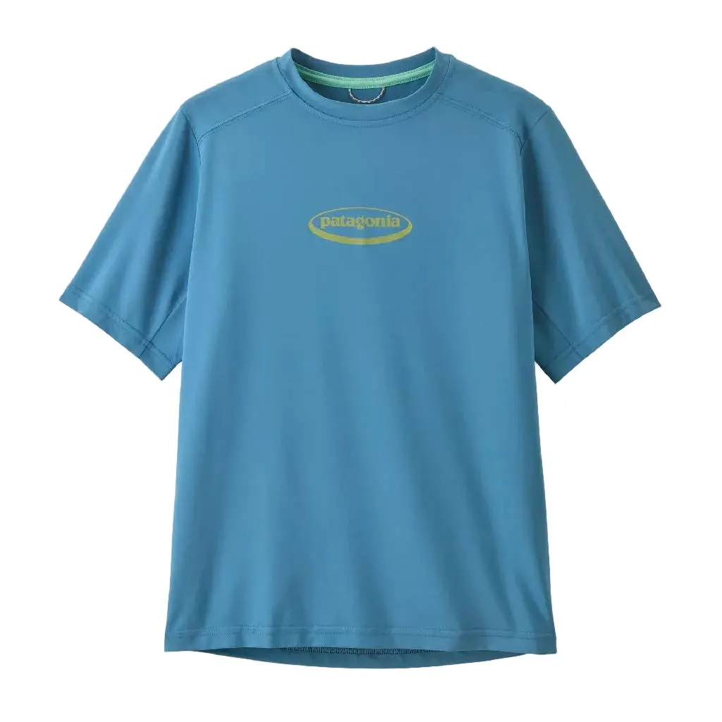 Patagonia Kid's Capilene Silkweight T-Shirt - Shore Blue 1