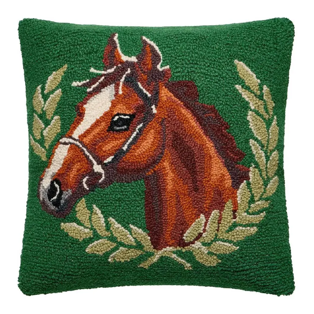 Polo Horse Hook Pillow 1