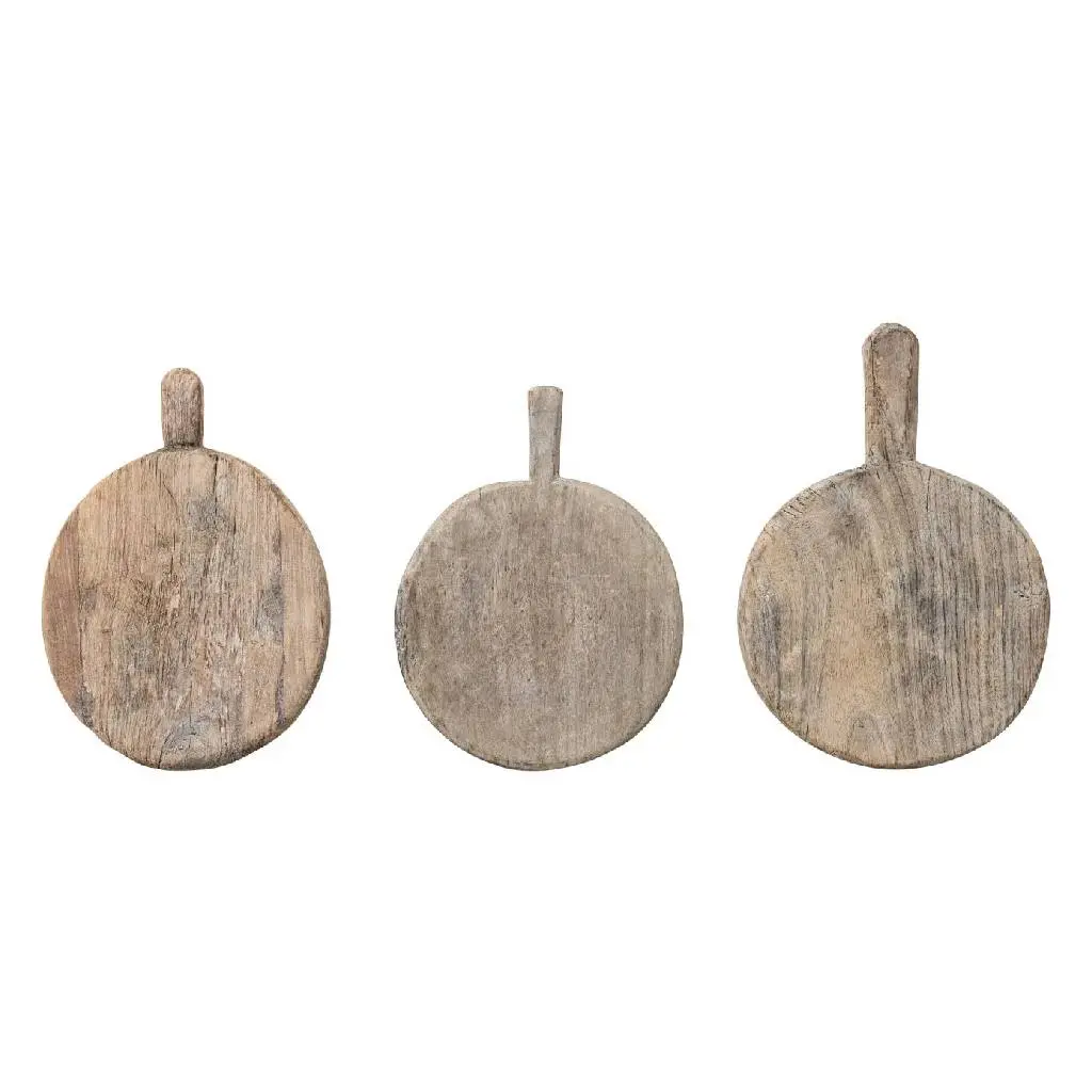 Found Decorative Wood Bread Board 1