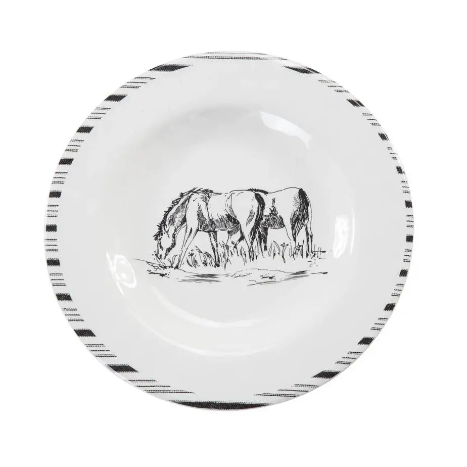 Ranch Life Melamine Salad Plate 1