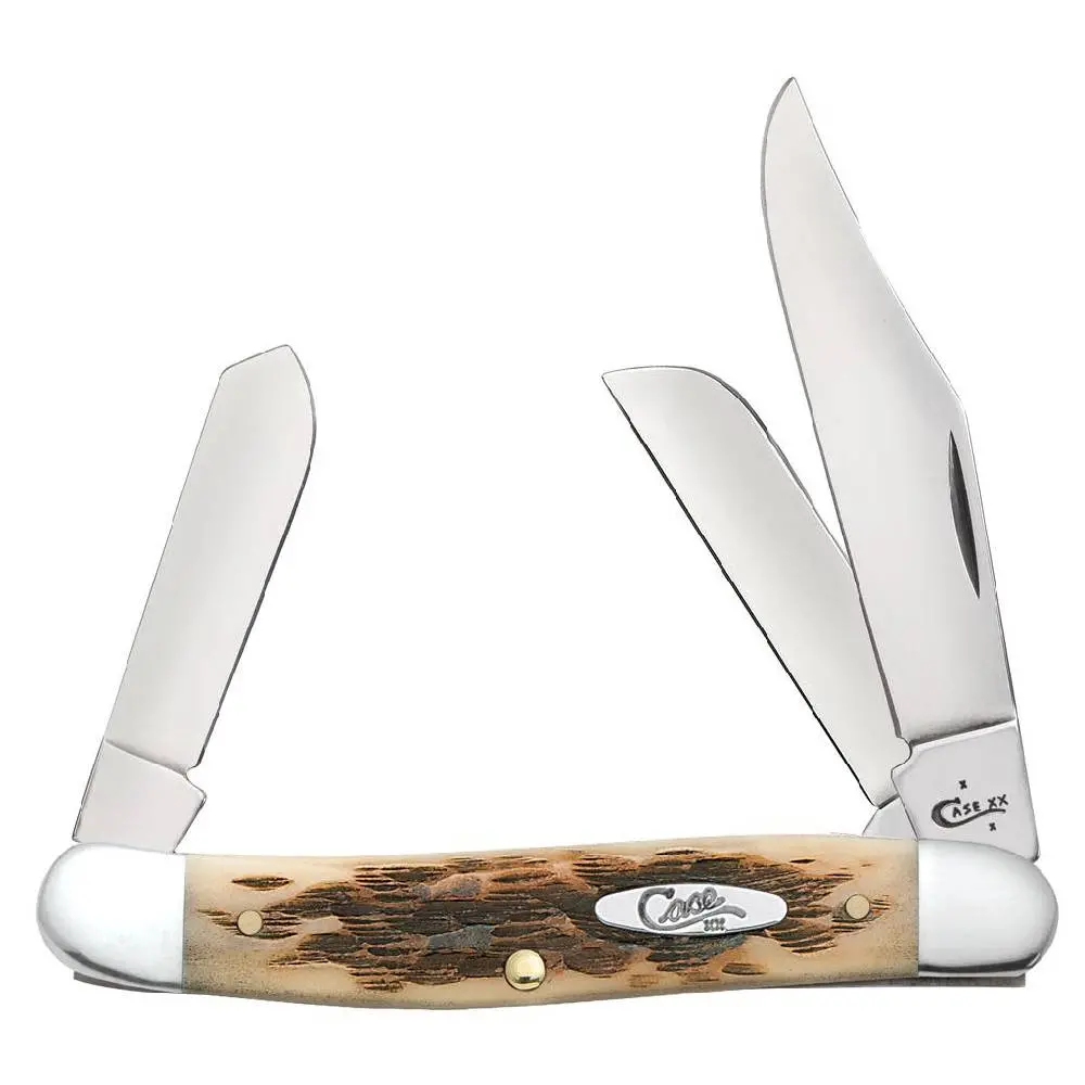 Case Amber Bone Stockman 1