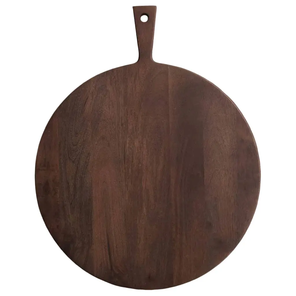 Round Mango Wood Cheese Cutting Board 1