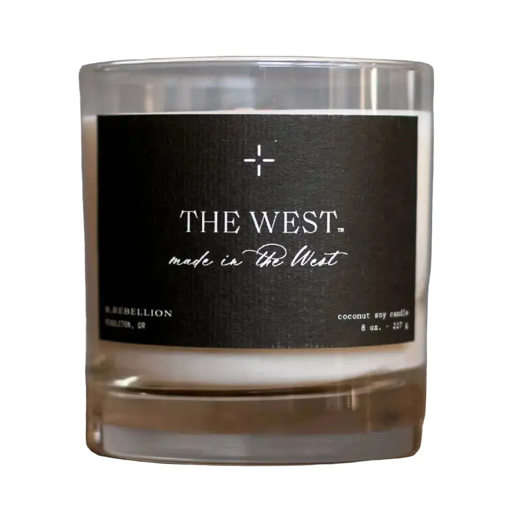 The West Candle - 8 Oz 1