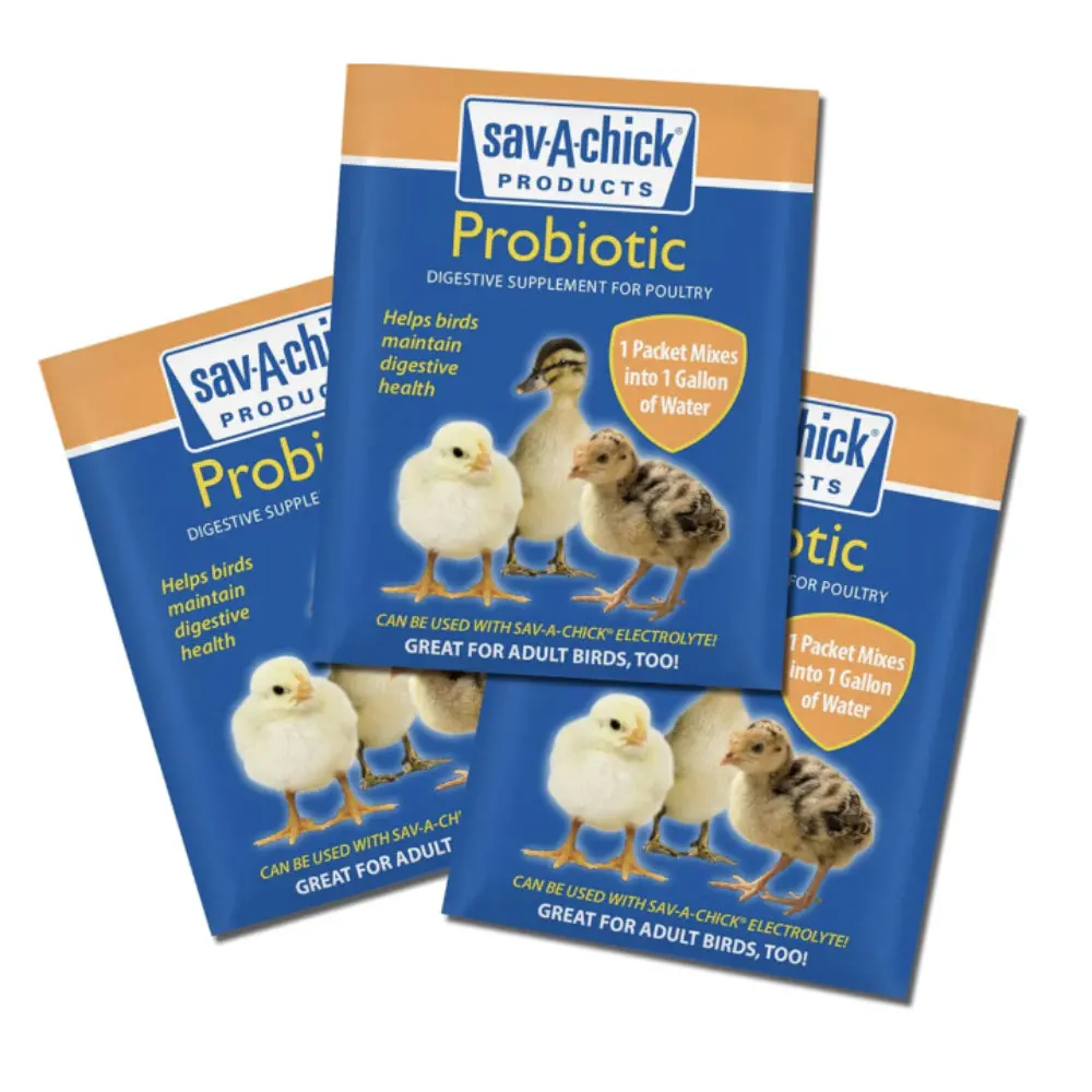Sav-A-Chick Probiotic Supplement 3-Pack 1