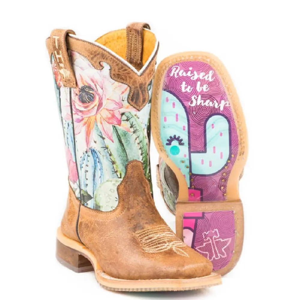 Tin Haul Girl's Cactilicious Boot 1