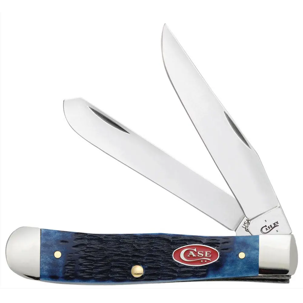Case Rogers Jig Navy Blue Bone Trapper 1